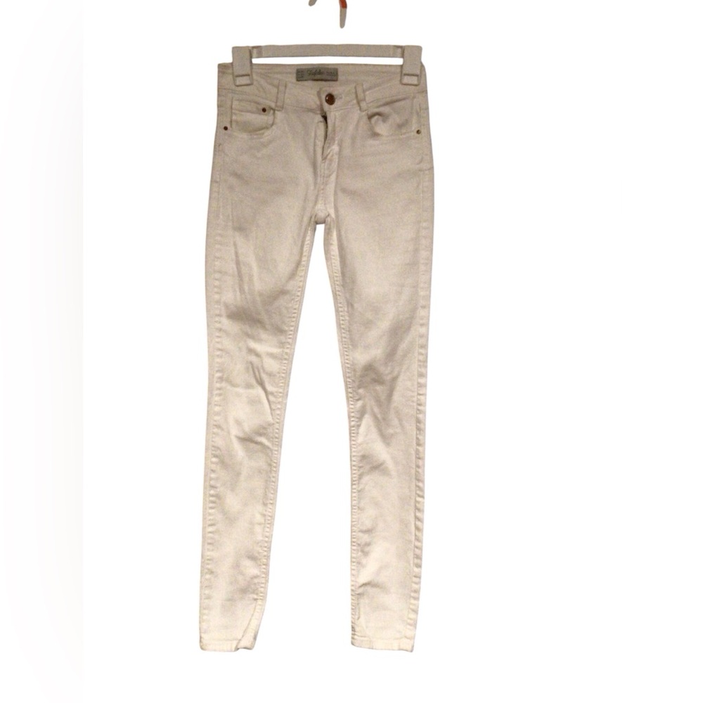 ZARA white Trafaluc Womens Premium Quality Skinny Jeans—US Size 2